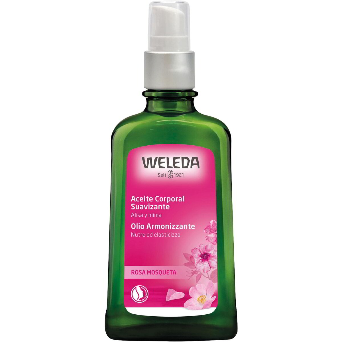 Olio corpo armonizzante alla rosa mosqueta