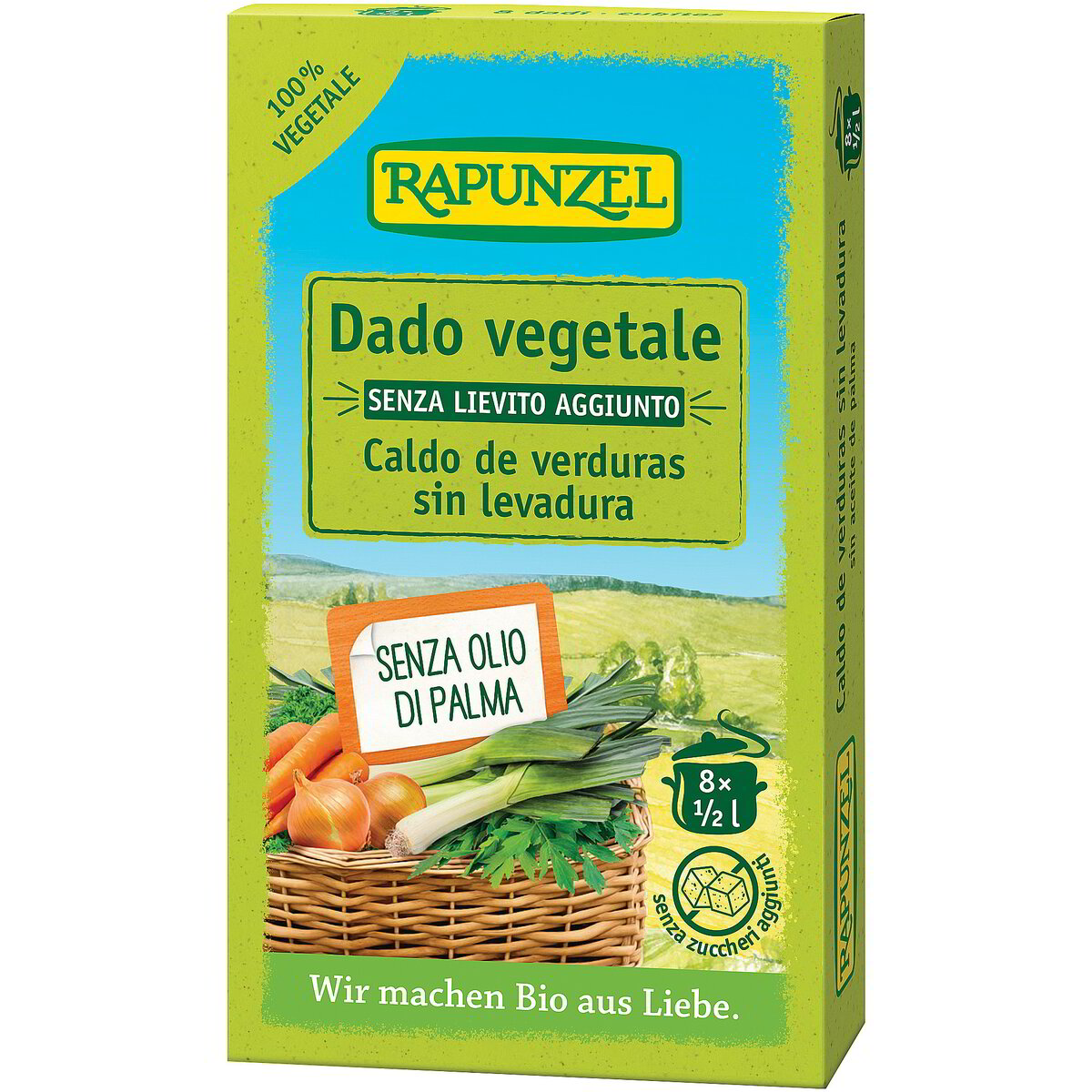 Dado vegetale per brodo aggiunto