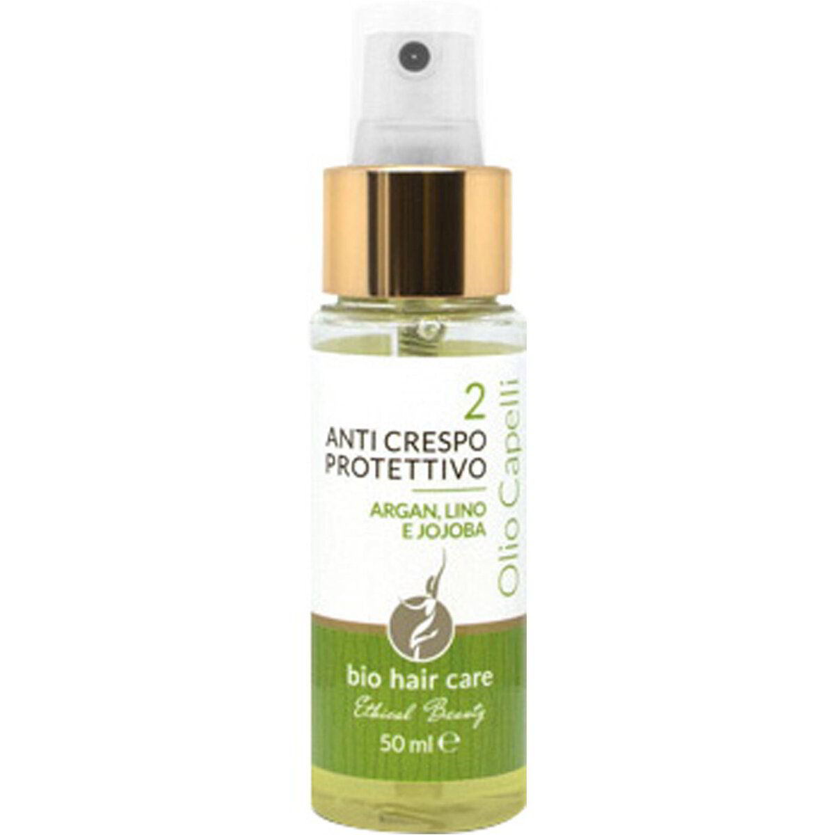 Olio spray per capelli 2 anticrespo protettivo Linea Bio Oro