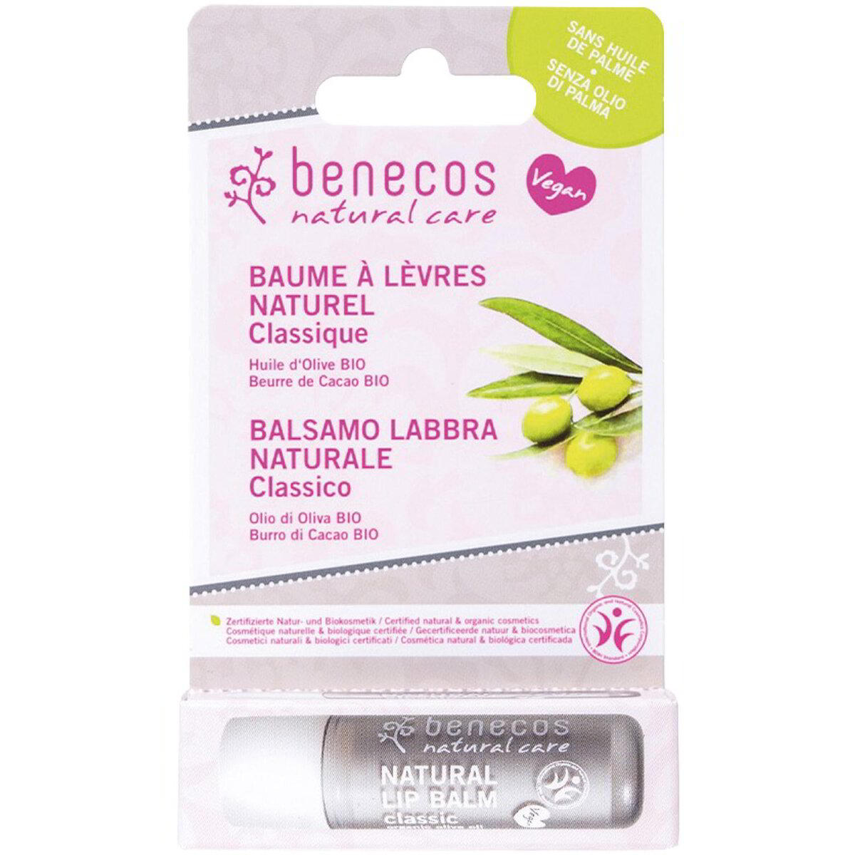 Balsamo labbra Classico con olio di oliva