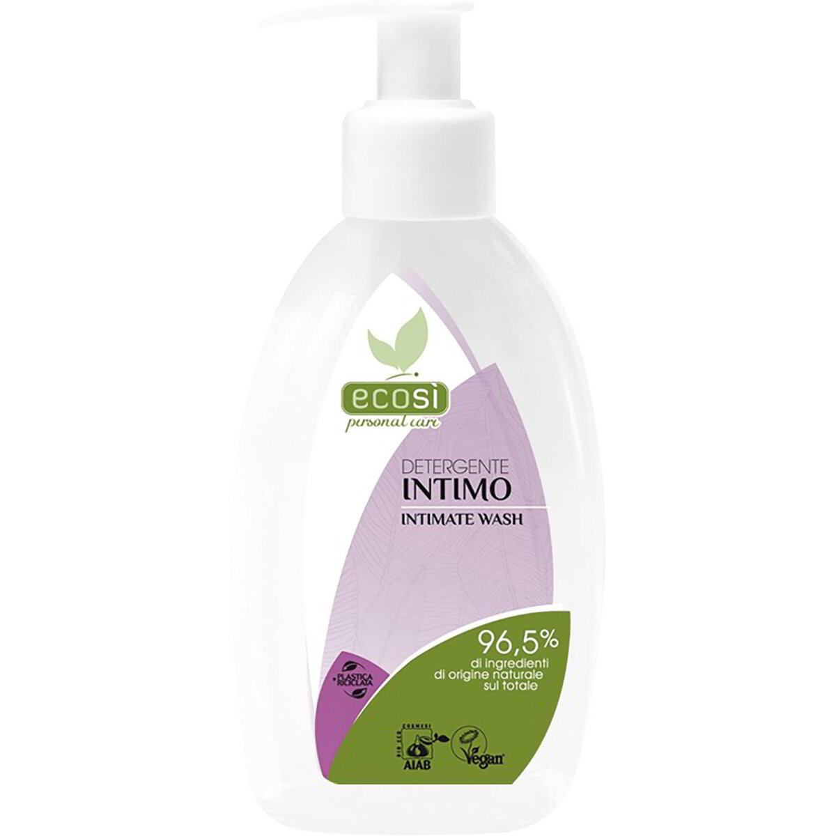 Detergente intimo con dispenser