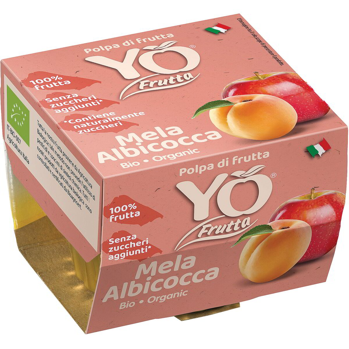 Polpa di mela e albicocca