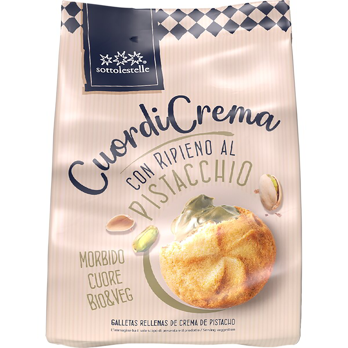 Cuordicrema con ripieno al pistacchio