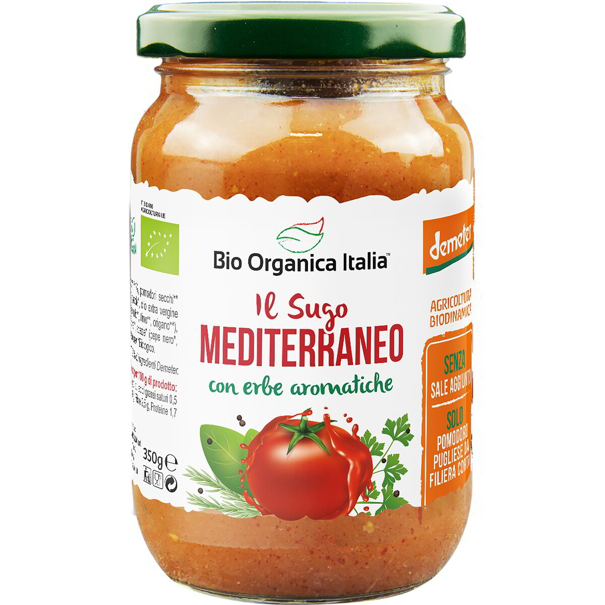 Sugo mediterraneo con erbe aromatiche