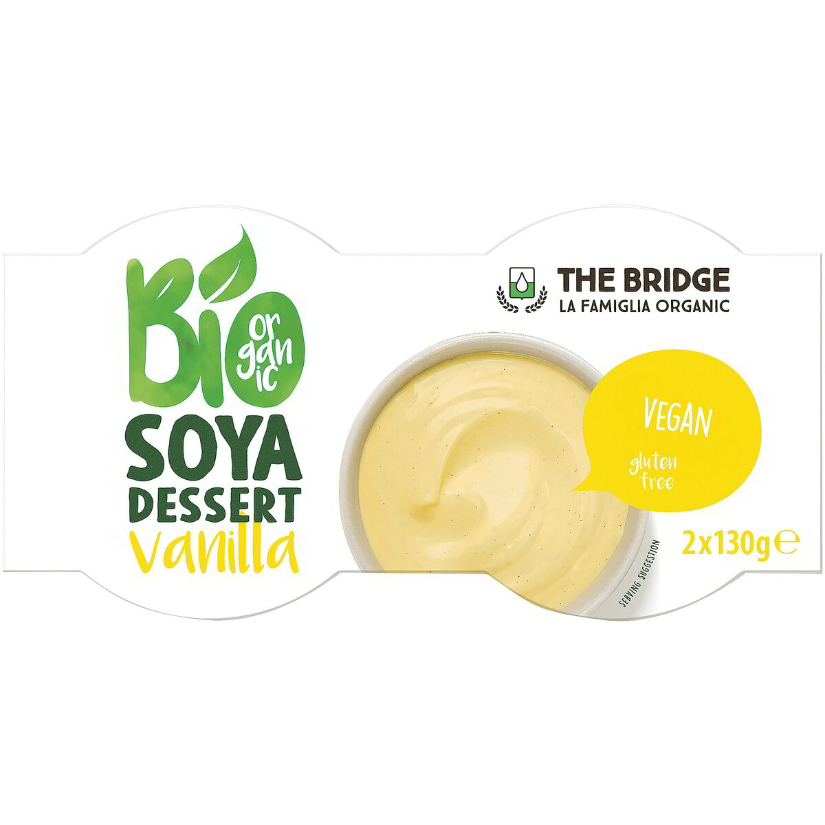 Bio soya - dessert di soia alla vaniglia