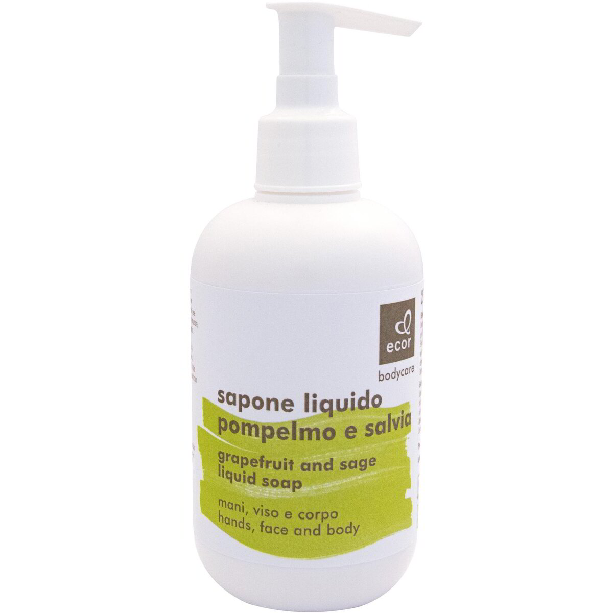 Sapone liquido pompelmo e salvia