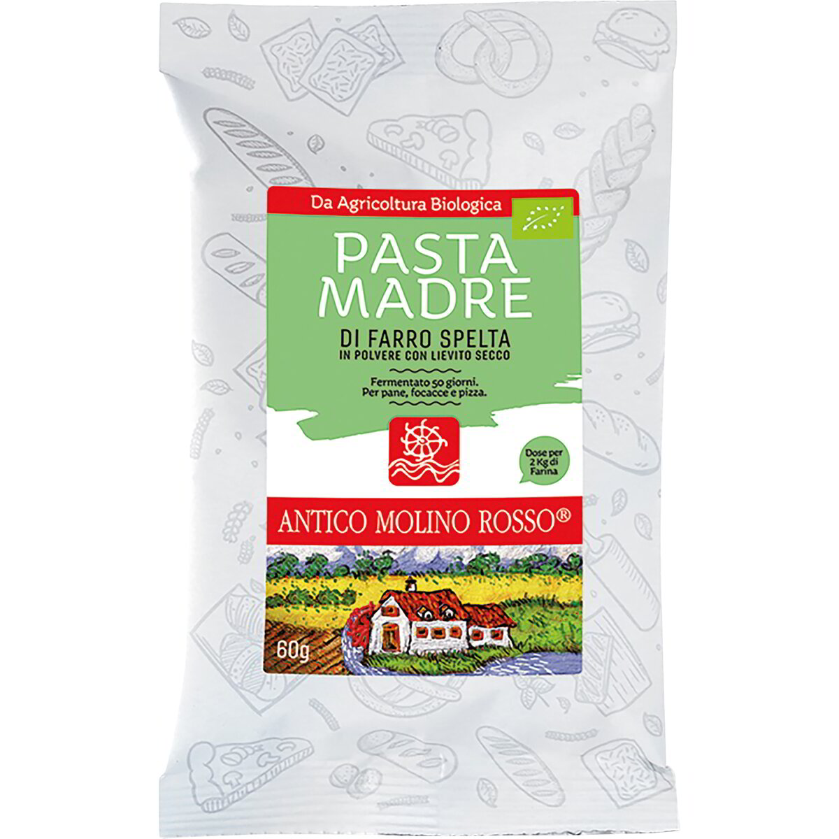 Pasta madre di farro in polvere