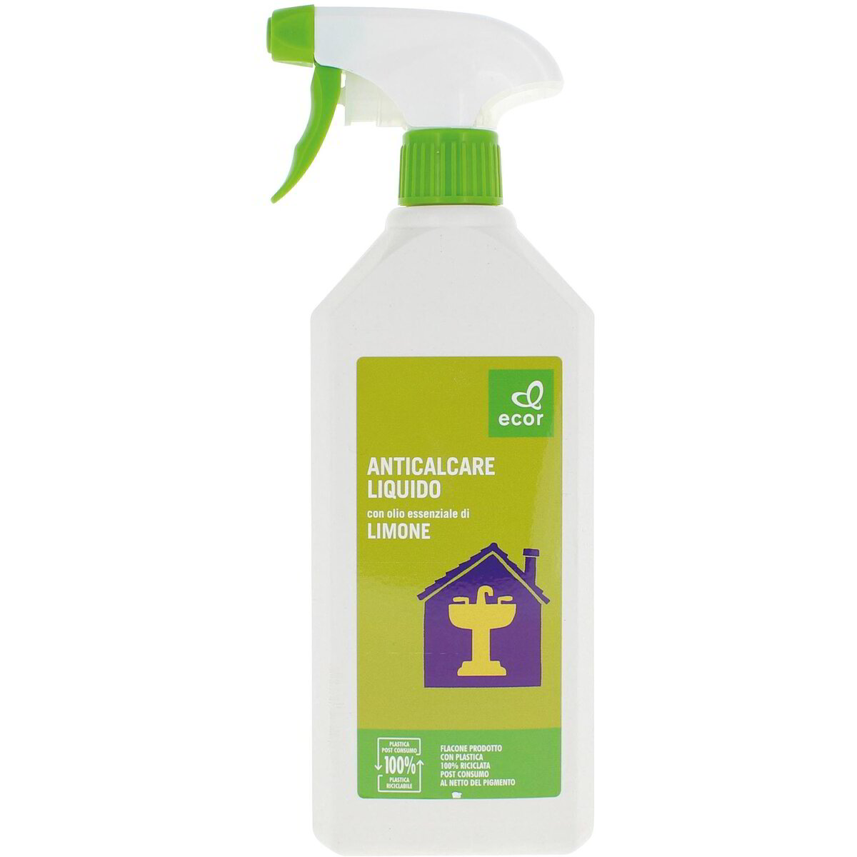 Anticalcare liquido con olio essenziale di limone