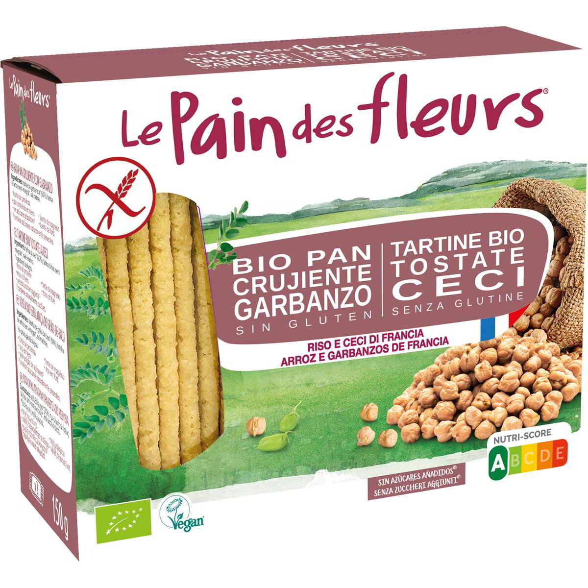 Tartine tostate ai ceci