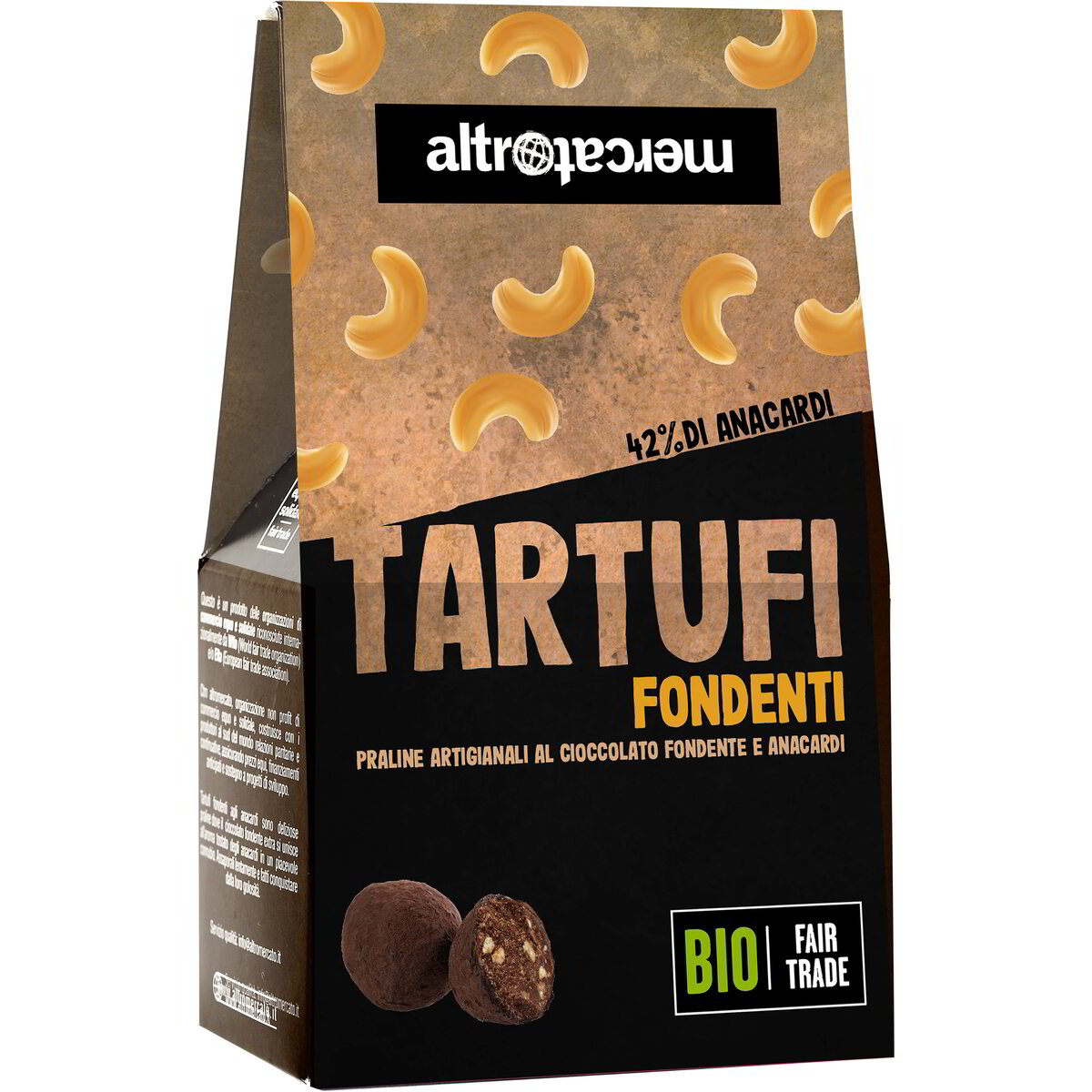Tartufi fondenti agli anacardi