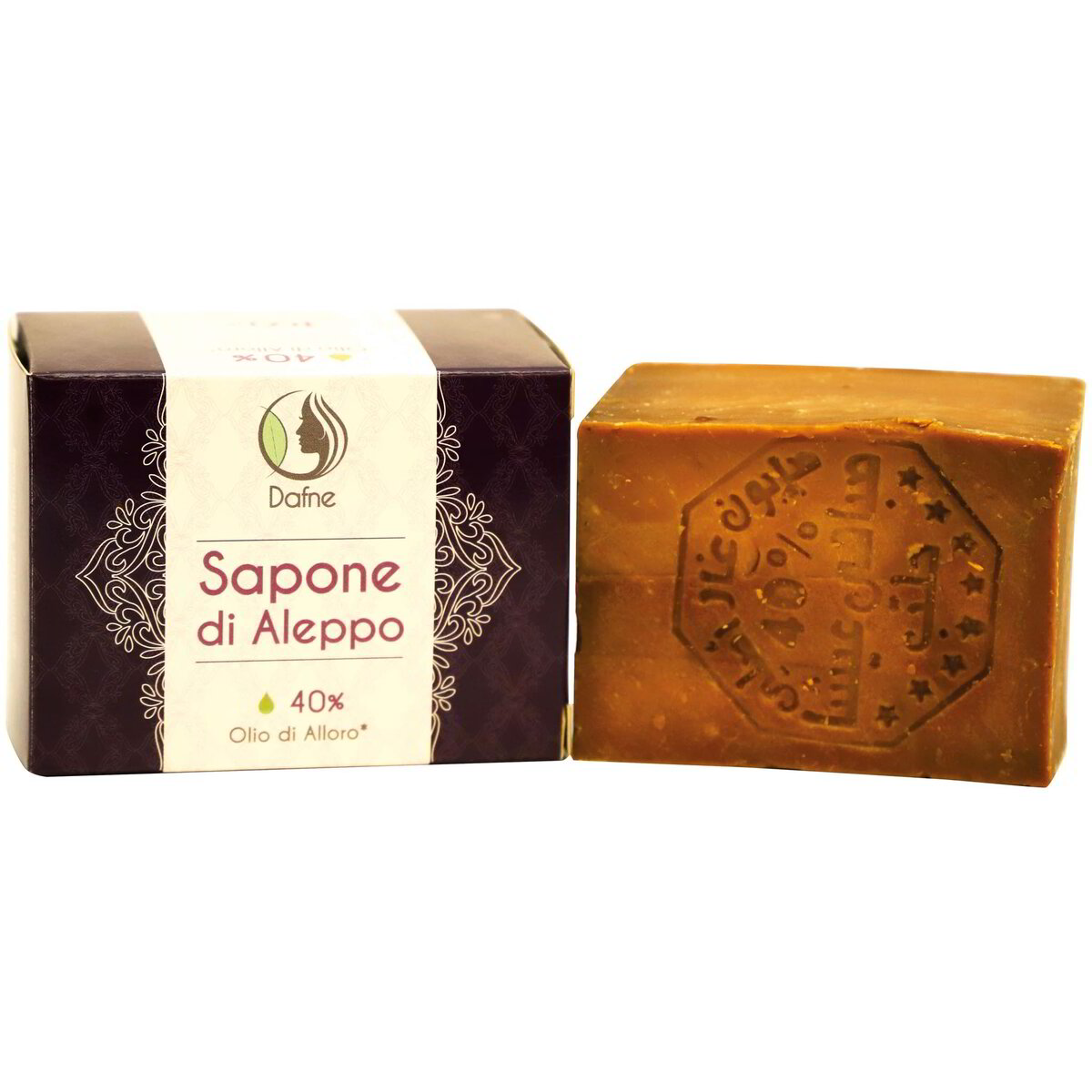 Aleppo sapone solido 40%alloro