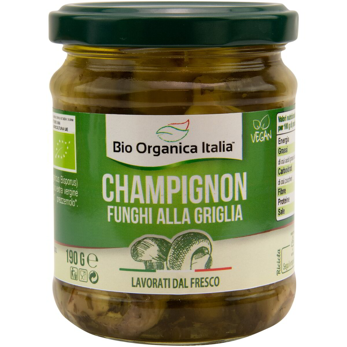 Funghi champignon grigliati