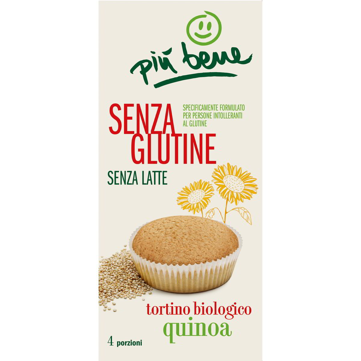 Tortino biologico di quinoa - Senza Glutine