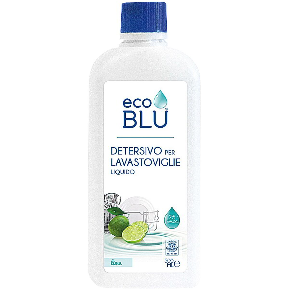 Detersivo lavastoviglie liquido profumo lime