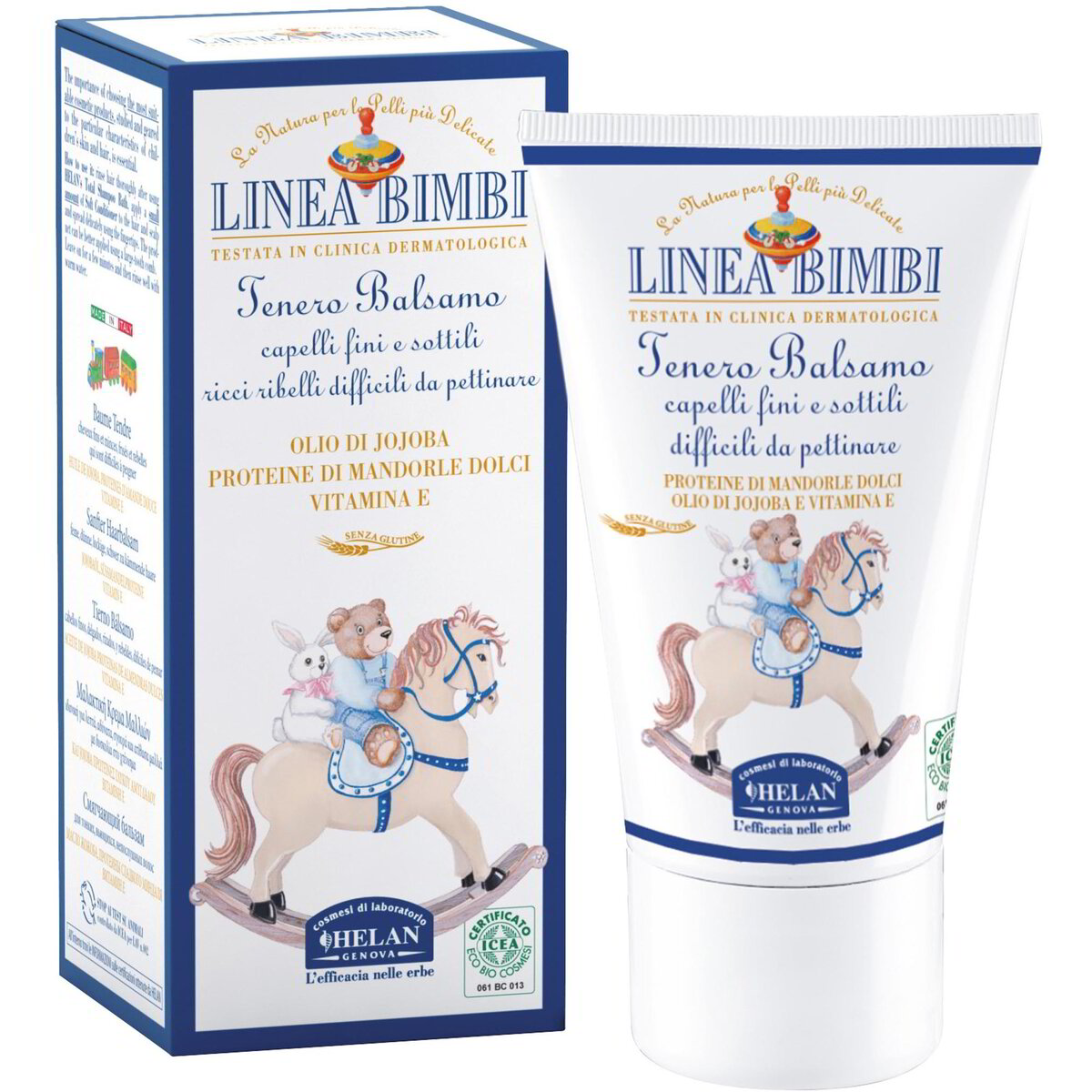 Tenero balsamo per capelli delicati Linea Bimbi