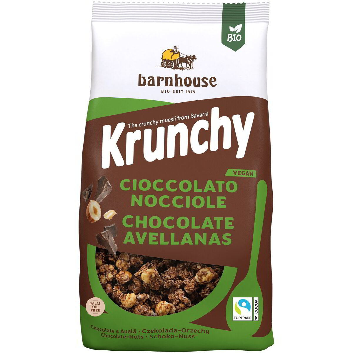 Krunchy - cioccolato fondente & nocciole
