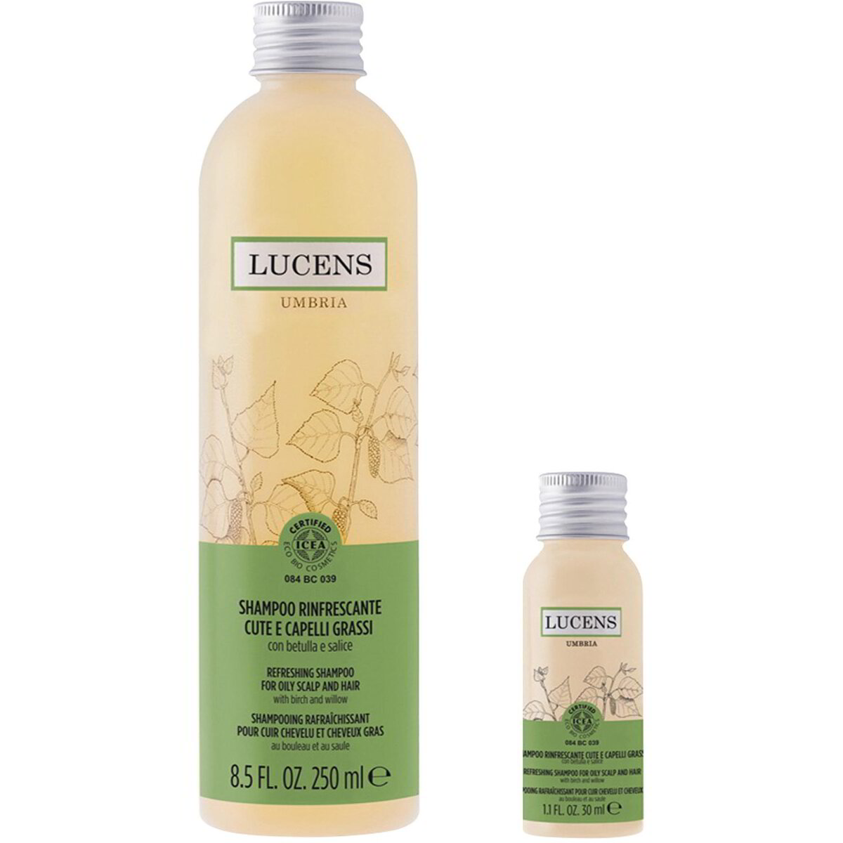 Shampoo rinfrescante