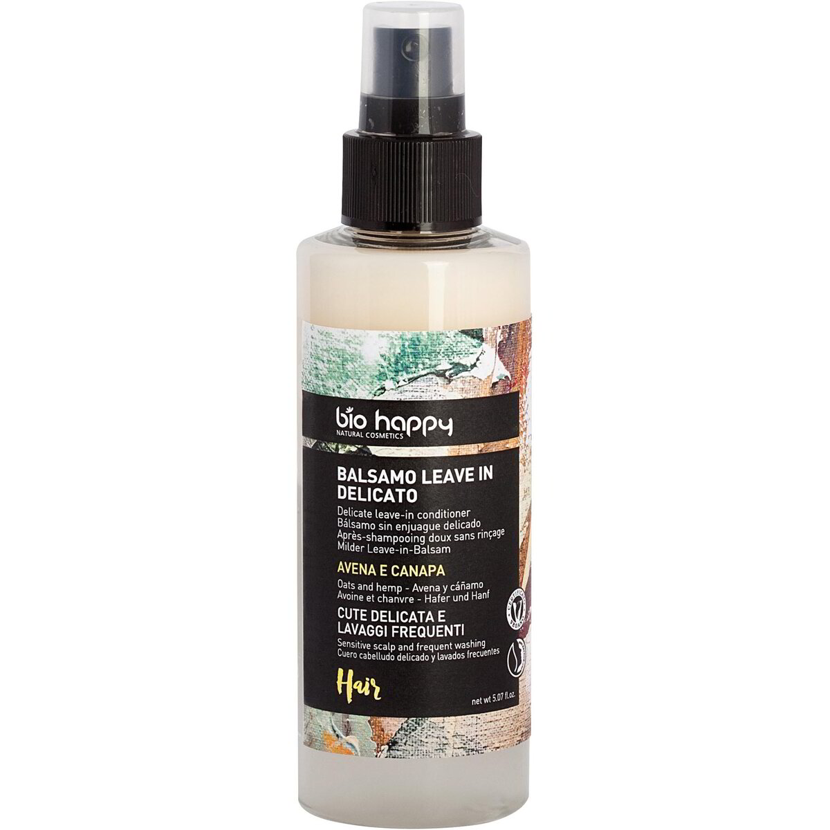 Balsamo spray delicato con avena e canapa