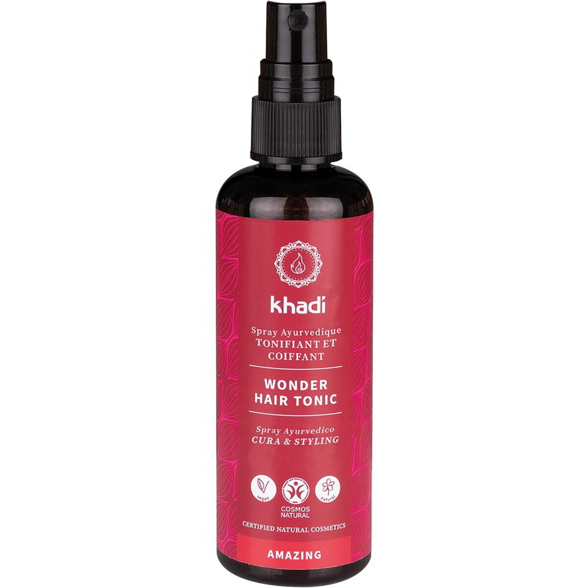 Spray tonico ayurvedico Wonder cura e styling
