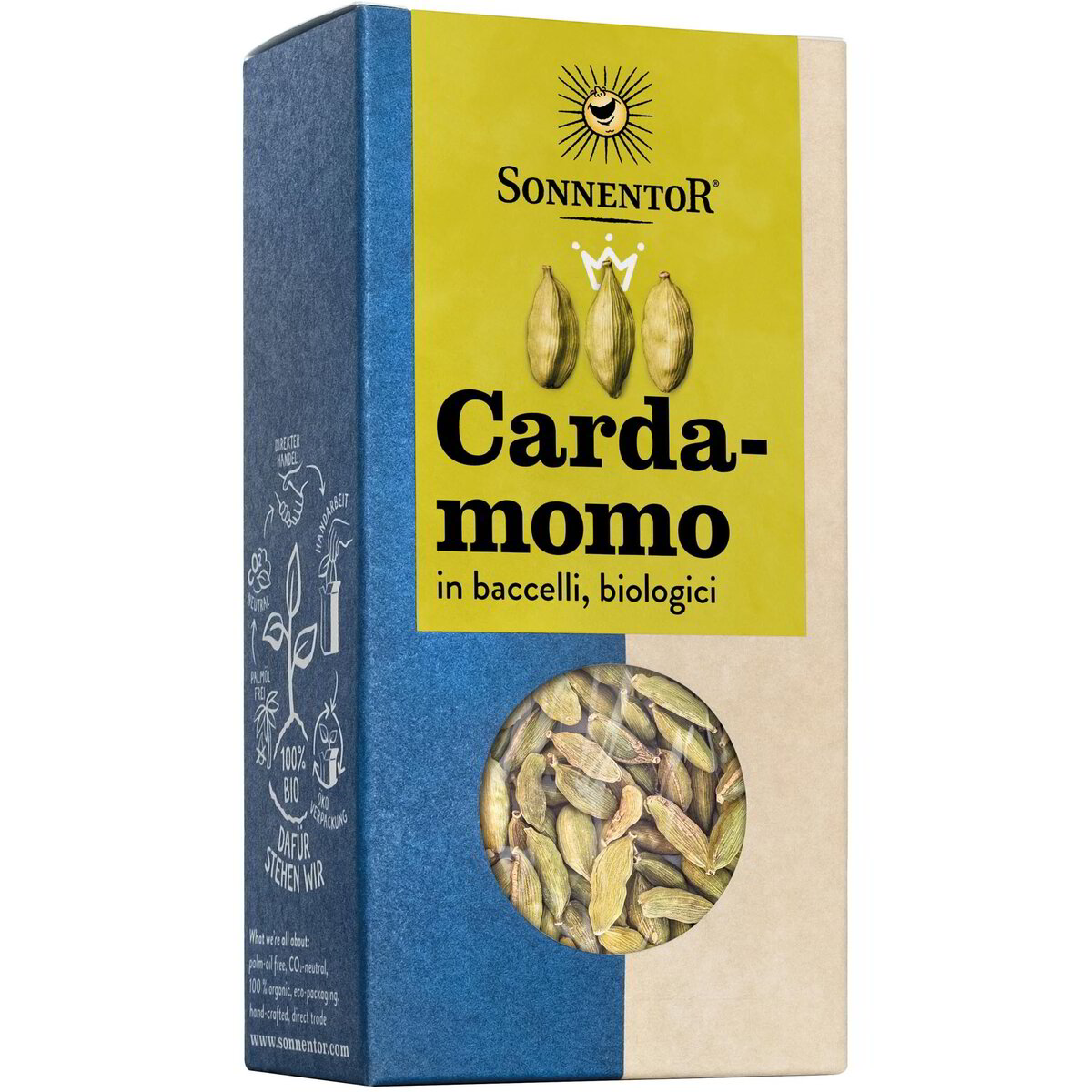 Cardamomo in baccelli