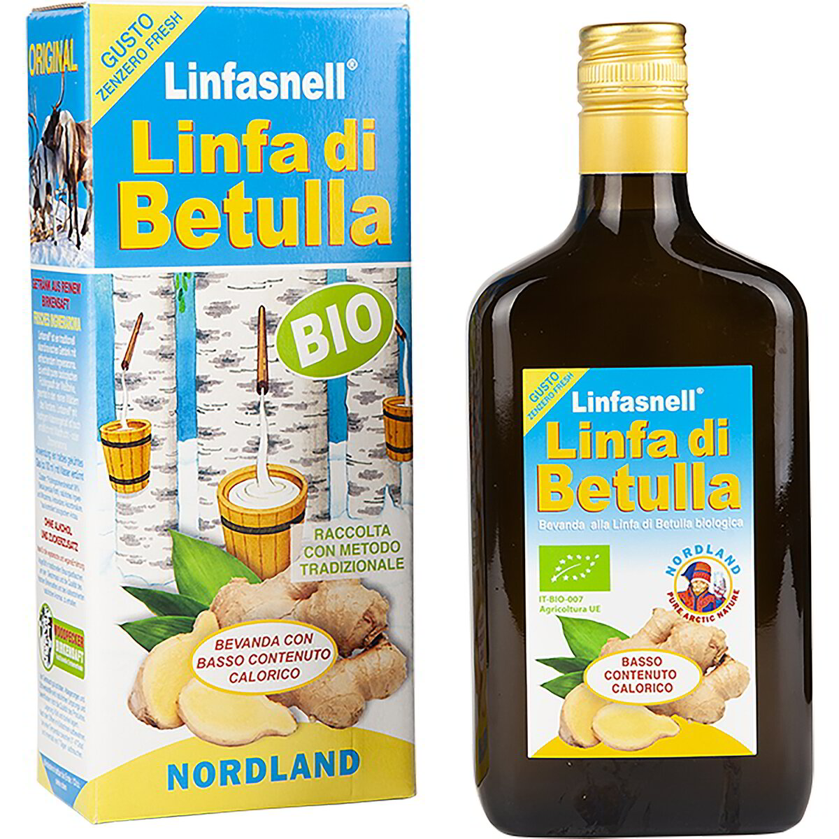 Linfa di betulla con zenzero