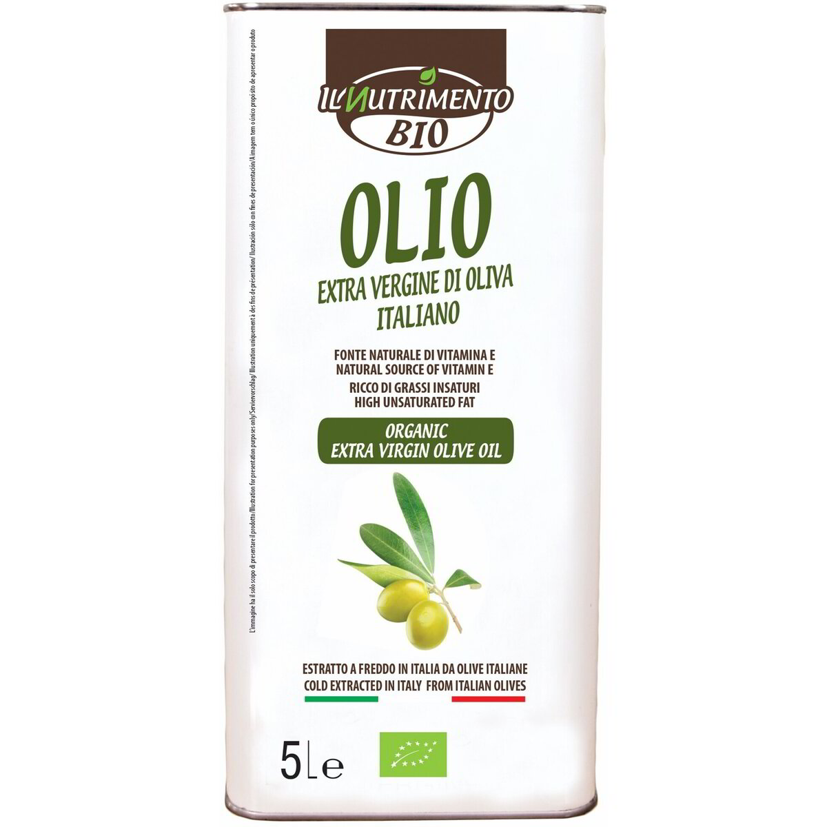 Olio extra vergine di oliva italiano - 5 litri