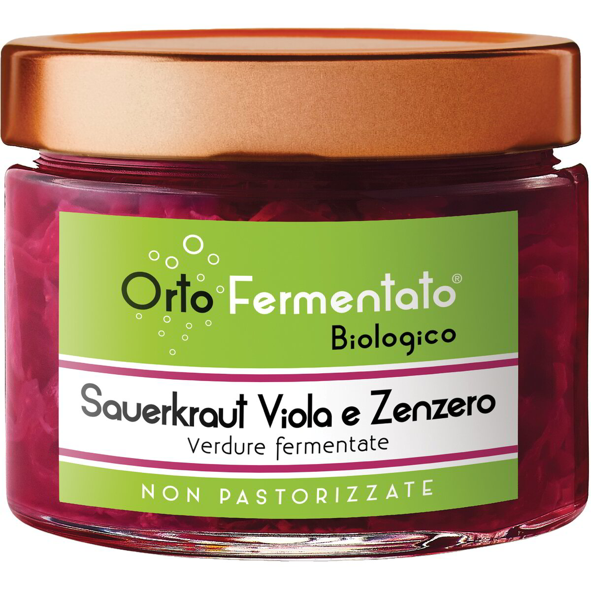 Sauerkraut viola e zenzero