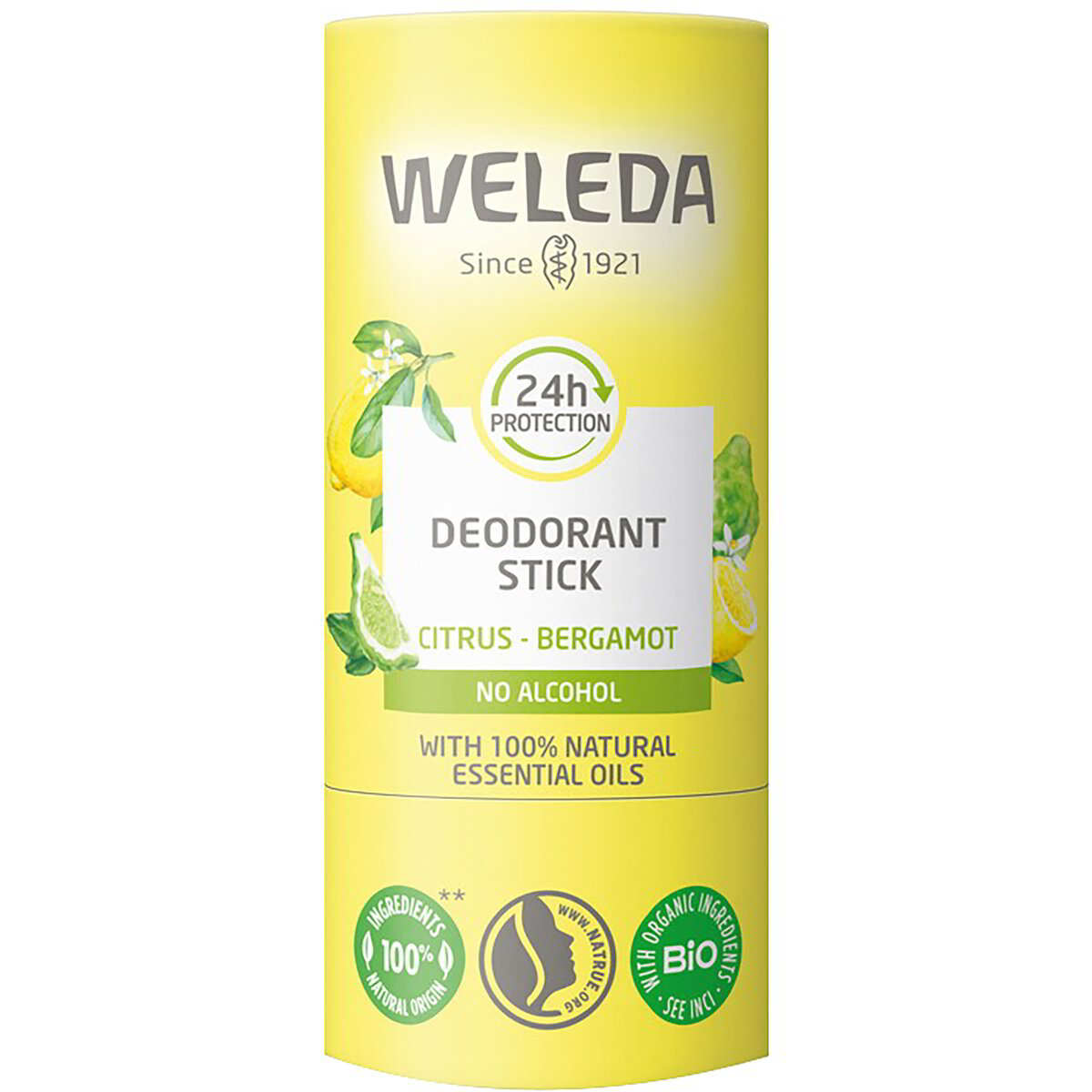 Deodorante stick limone e bergamotto