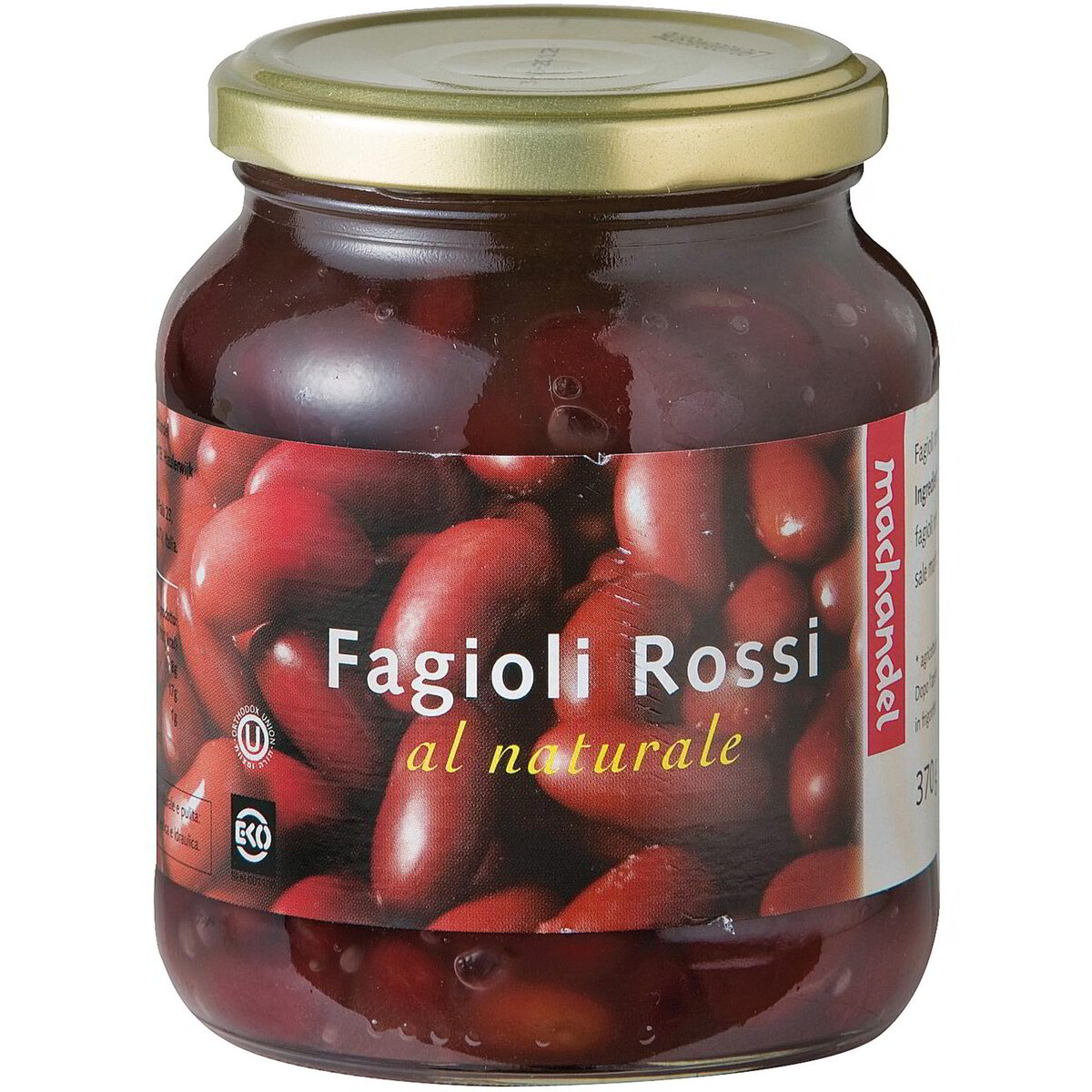 Fagioli rossi al naturale