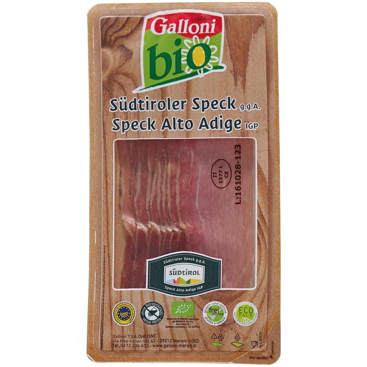 Speck Alto Adige IGP preaffettato