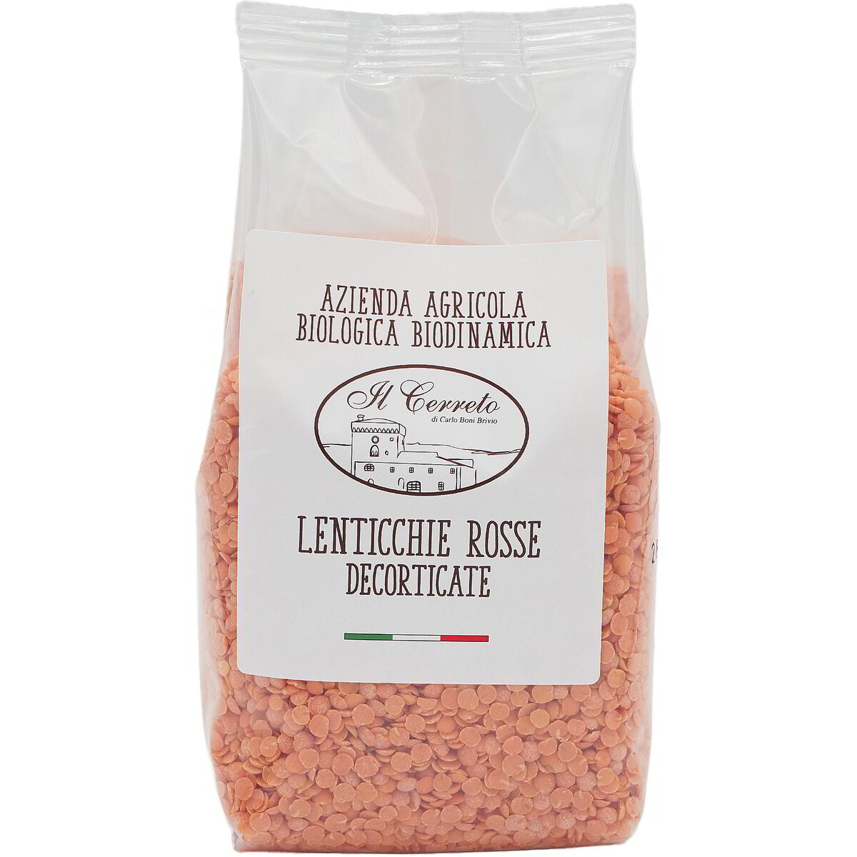 Lenticchie rosse decorticate della Val di Cecina