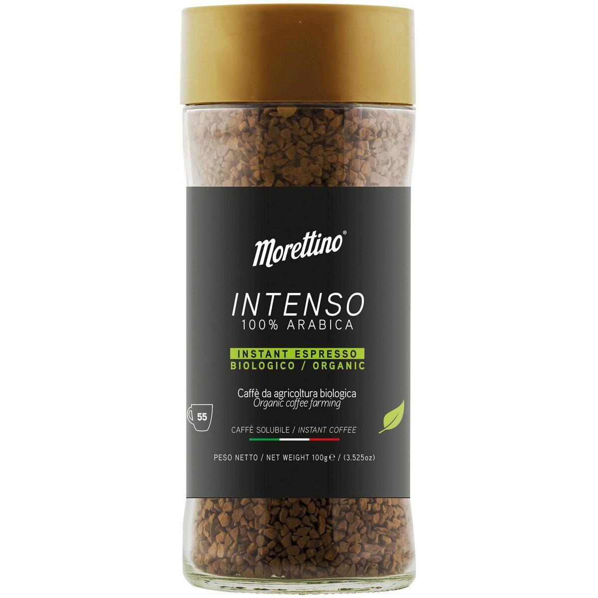 Caffè solubile intenso 100% arabica