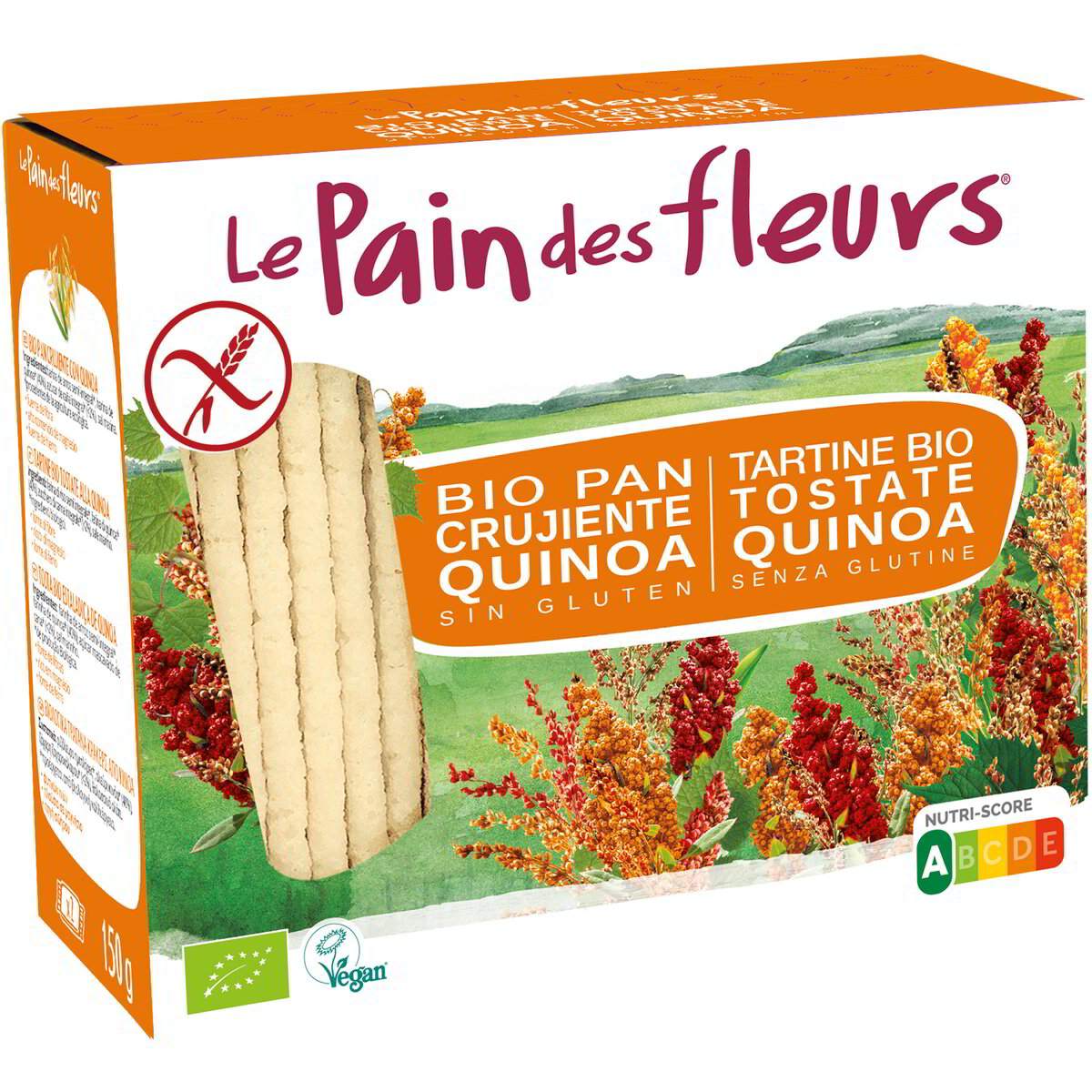 Tartine tostate riso e quinoa