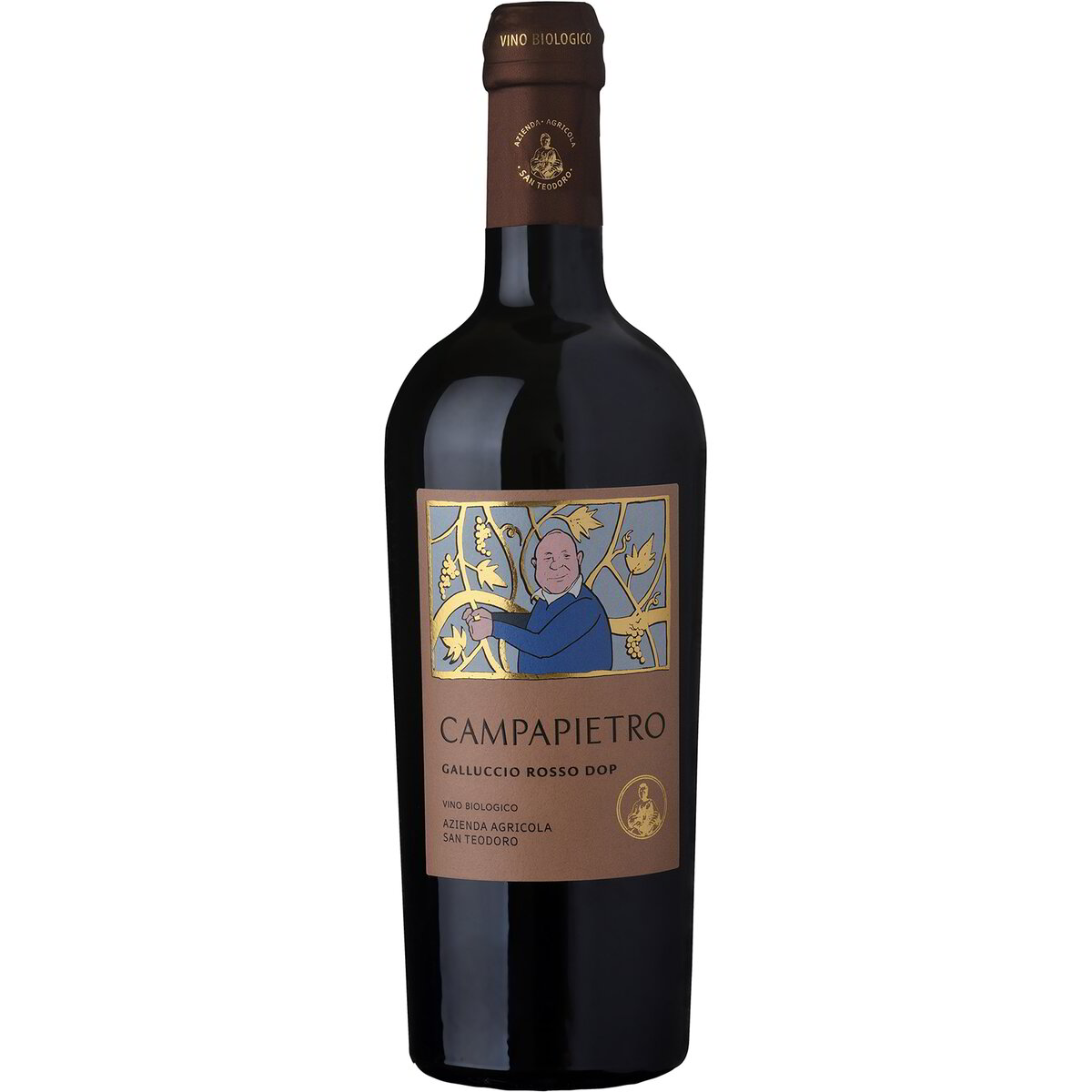 Vino rosso Galluccio DOP "Campapietro"