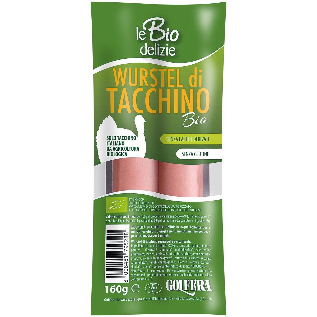 Wurstel di tacchino