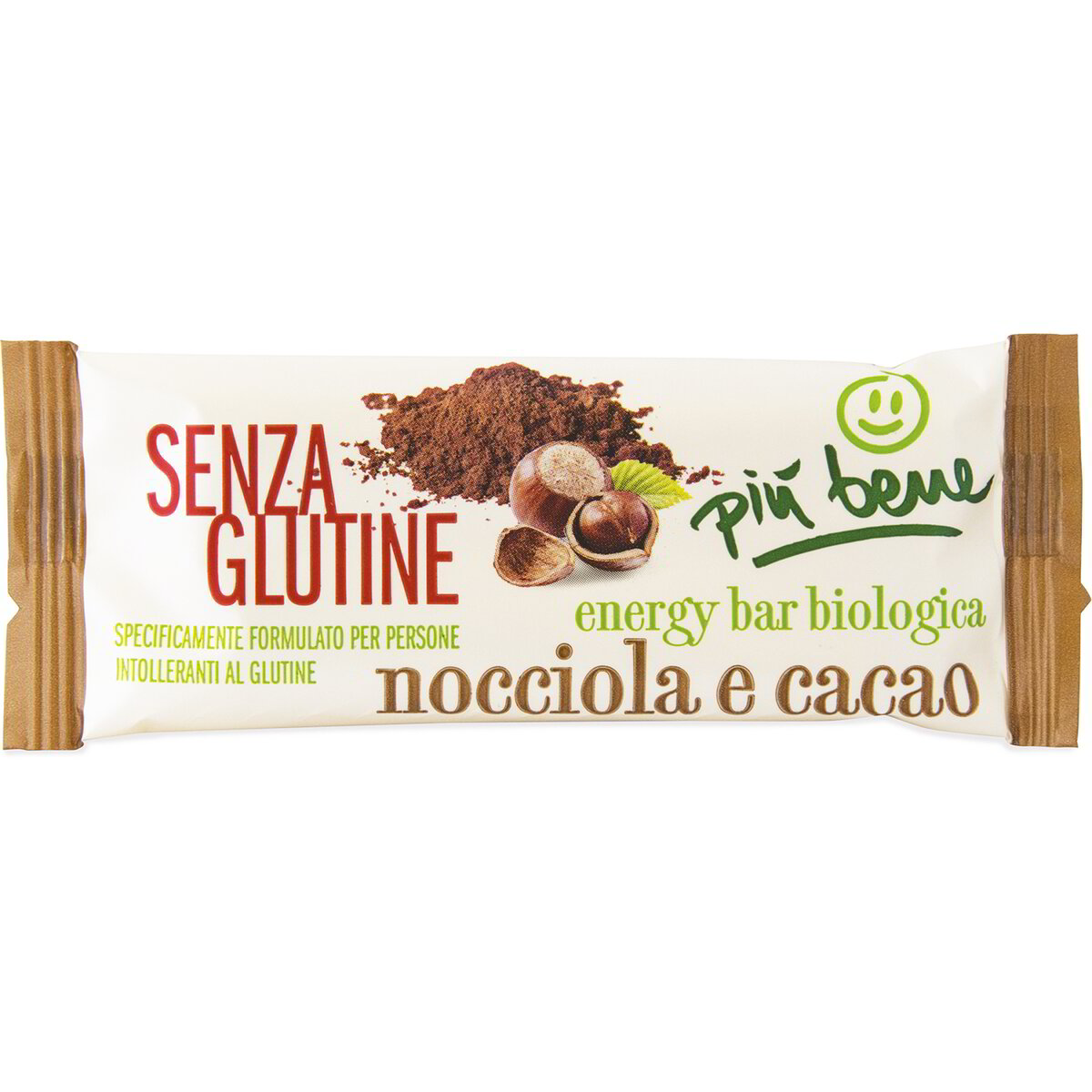 Energy bar biologica con nocciola e cacao - Senza Glutine