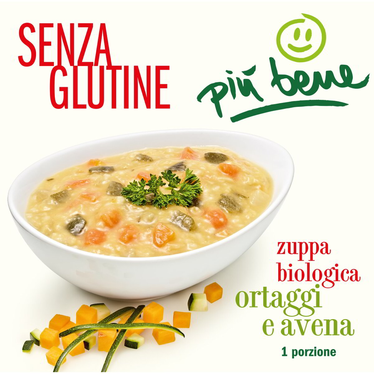 Zuppa di ortaggi e avena - Senza Glutine