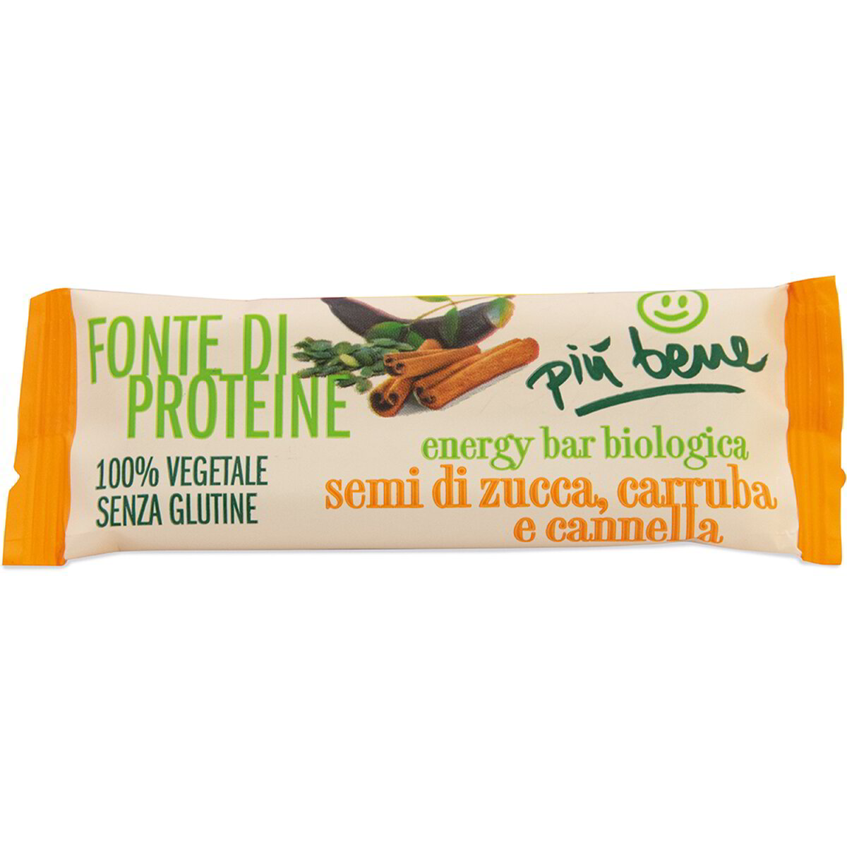 Energy bar biologica con semi di zucca carruba e cannella - Fonte Di Proteine