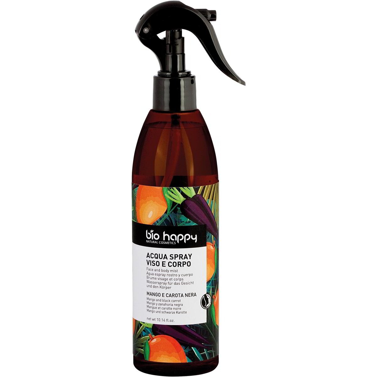 Acqua spray viso e corpo mango e carota nera