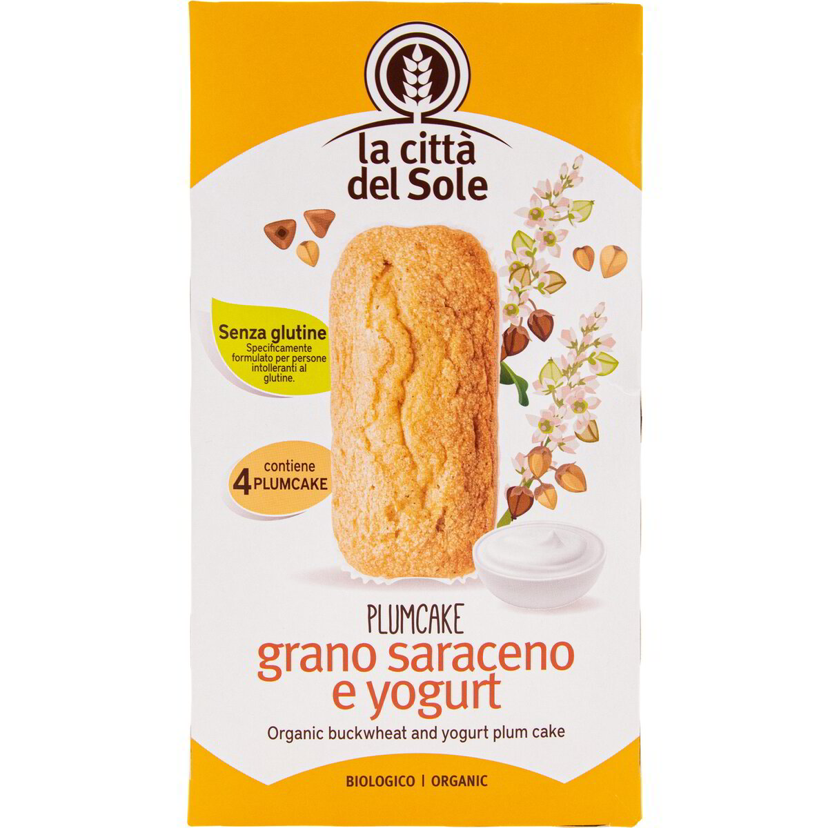Plumcake grano saraceno e yogurt