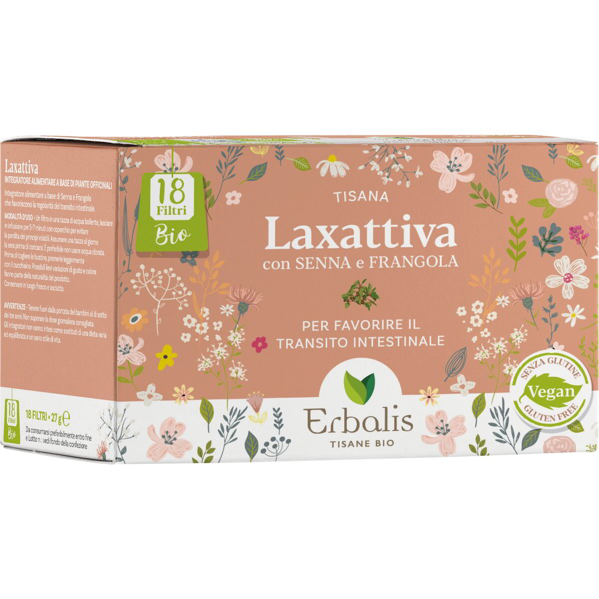 Tisana Laxattiva con senna e frangola