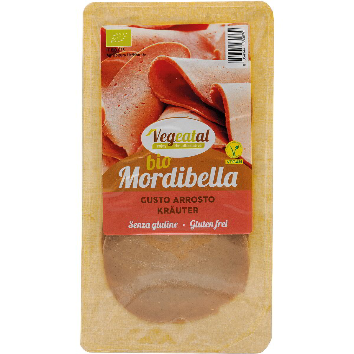 Bio Mordibella - Affettato vegetale gusto Prosciutto Arrosto