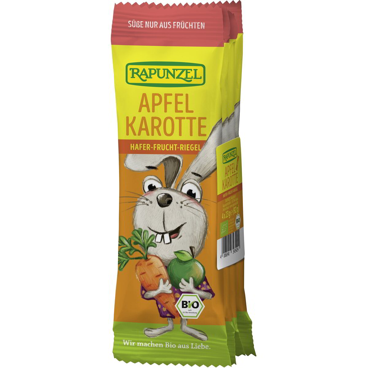 Barretta avena, mela e carota 4x23g