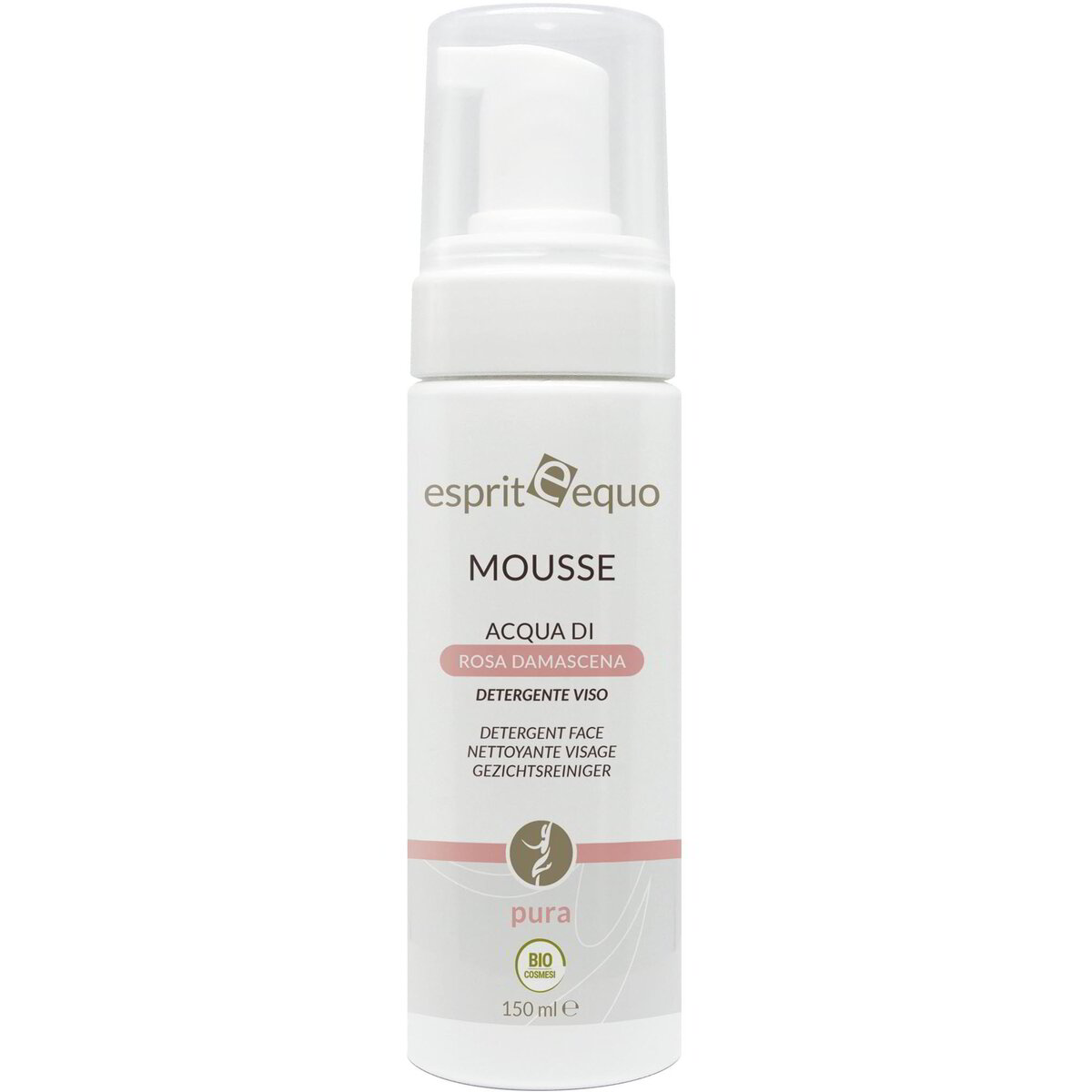 Pura mousse detergente viso