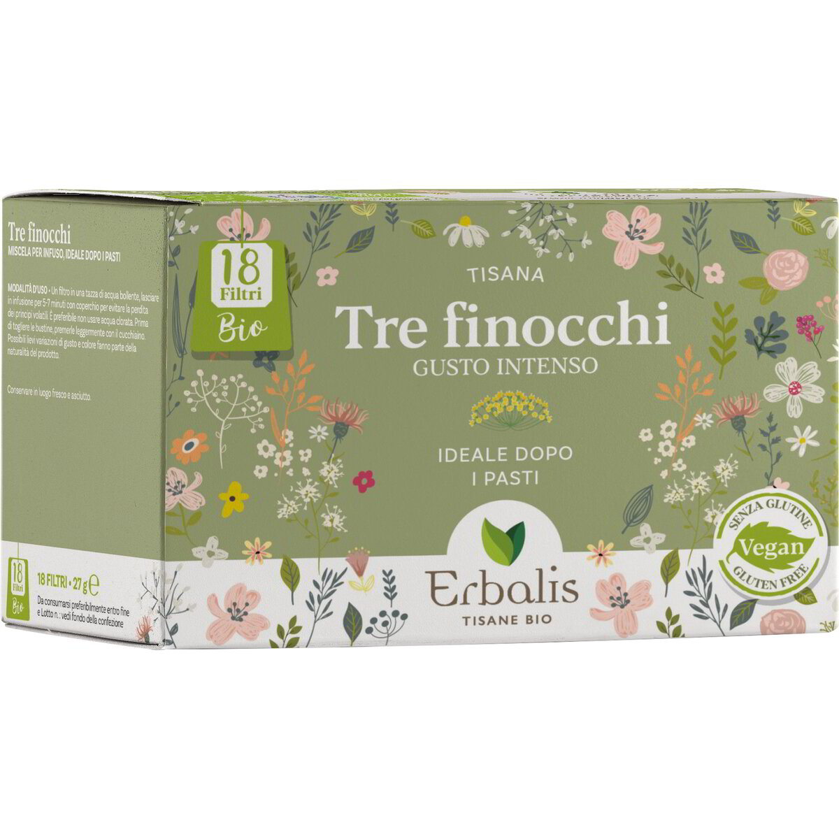 Tisana dopo pasto Tre Finocchi