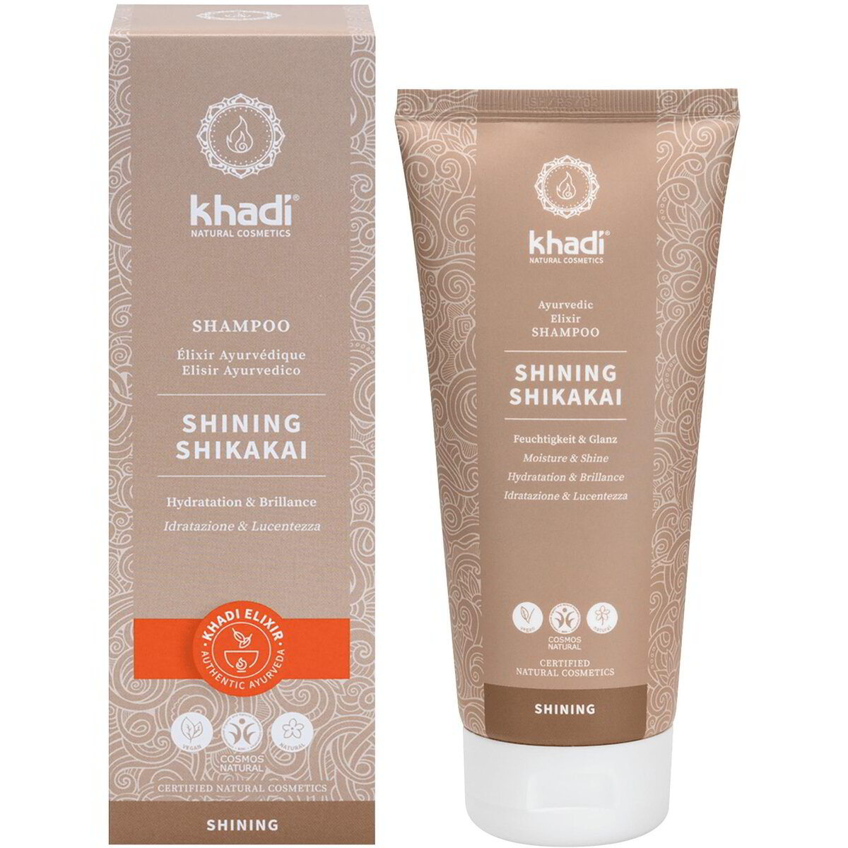 Shampoo ayurvedico Shikakai effetto lucentezza