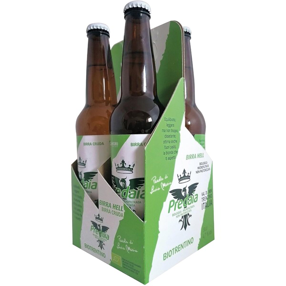 Birra cruda bionda Predaia