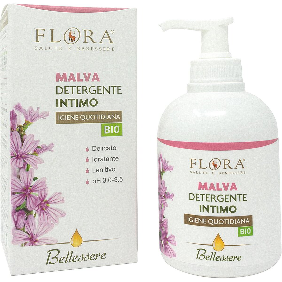 Detergente intimo alla malva Bellessere