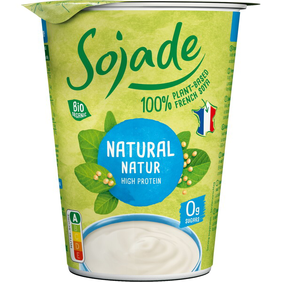 Dessert di soia al naturale