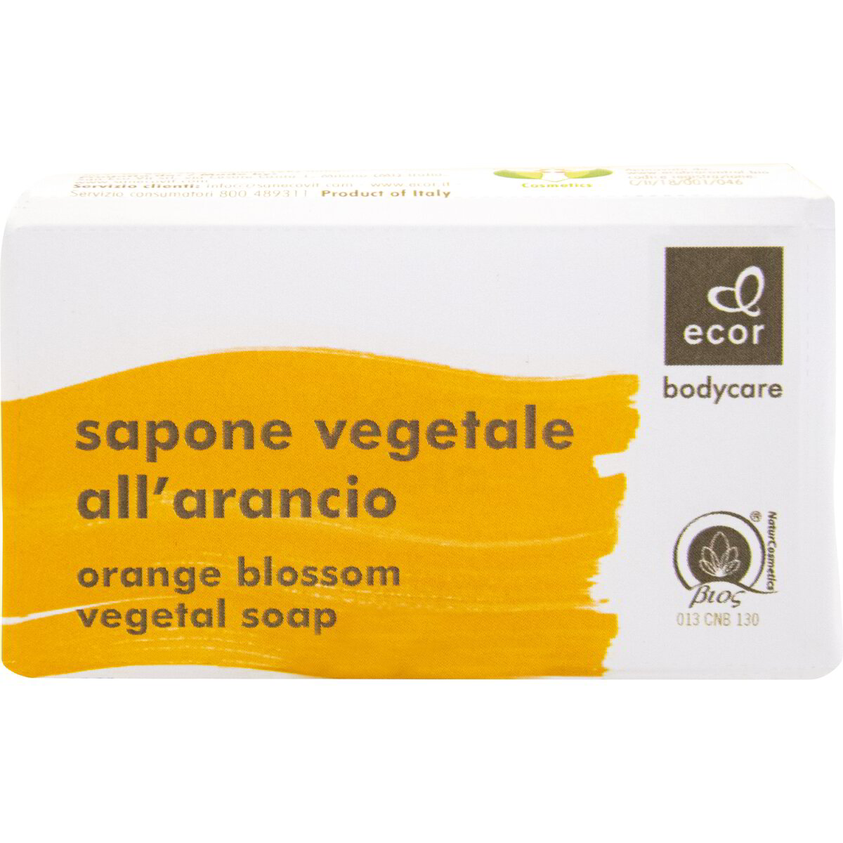 Saponetta vegetale ai fiori di arancio